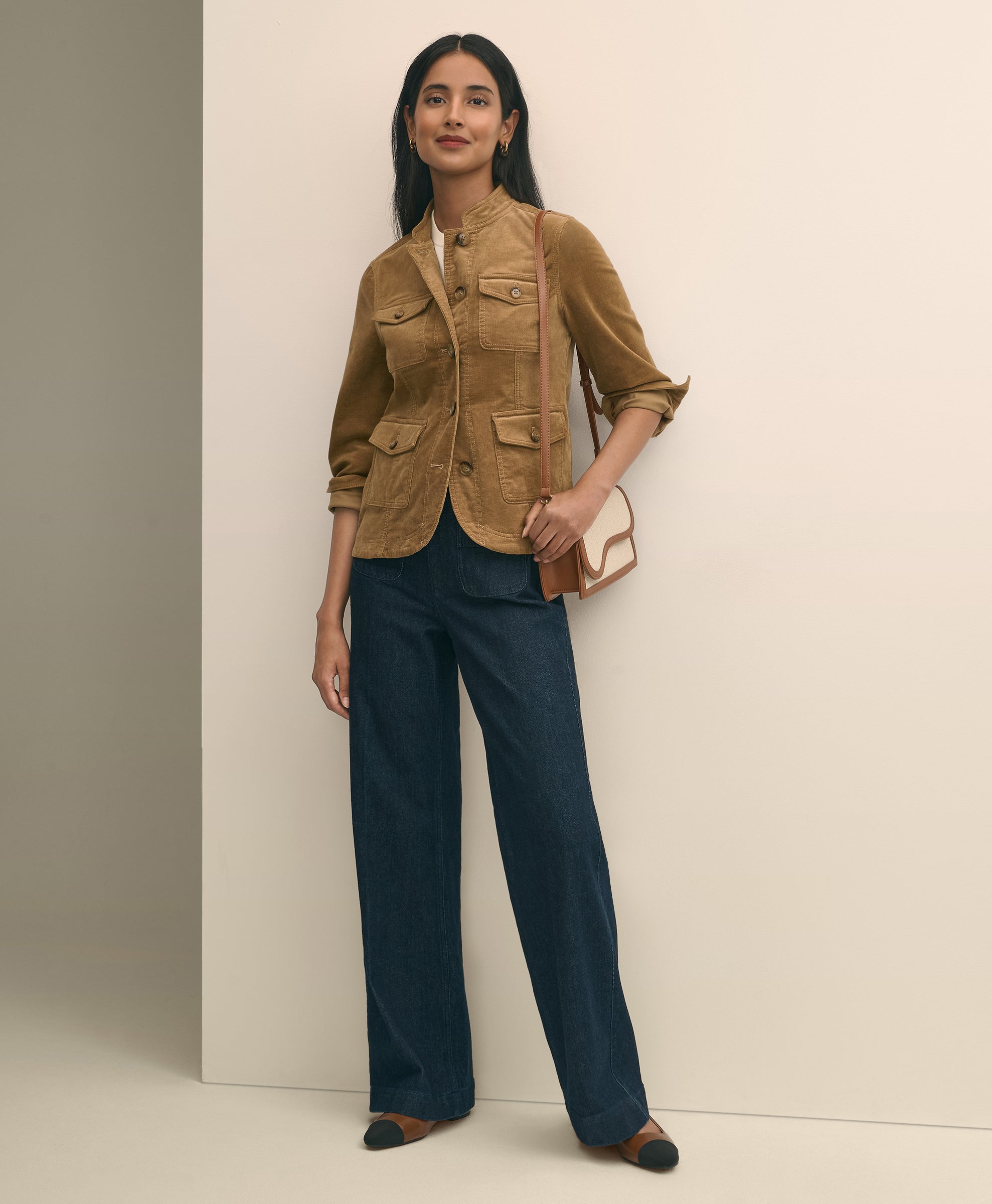 OUT STRTCH PIN WHL CORD CTN 4 PCKT Camel