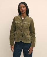 OUT STRTCH PIN WHL CORD CTN 4 PCKT Olive