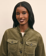 OUT STRTCH PIN WHL CORD CTN 4 PCKT Olive