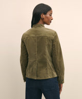 OUT STRTCH PIN WHL CORD CTN 4 PCKT Olive