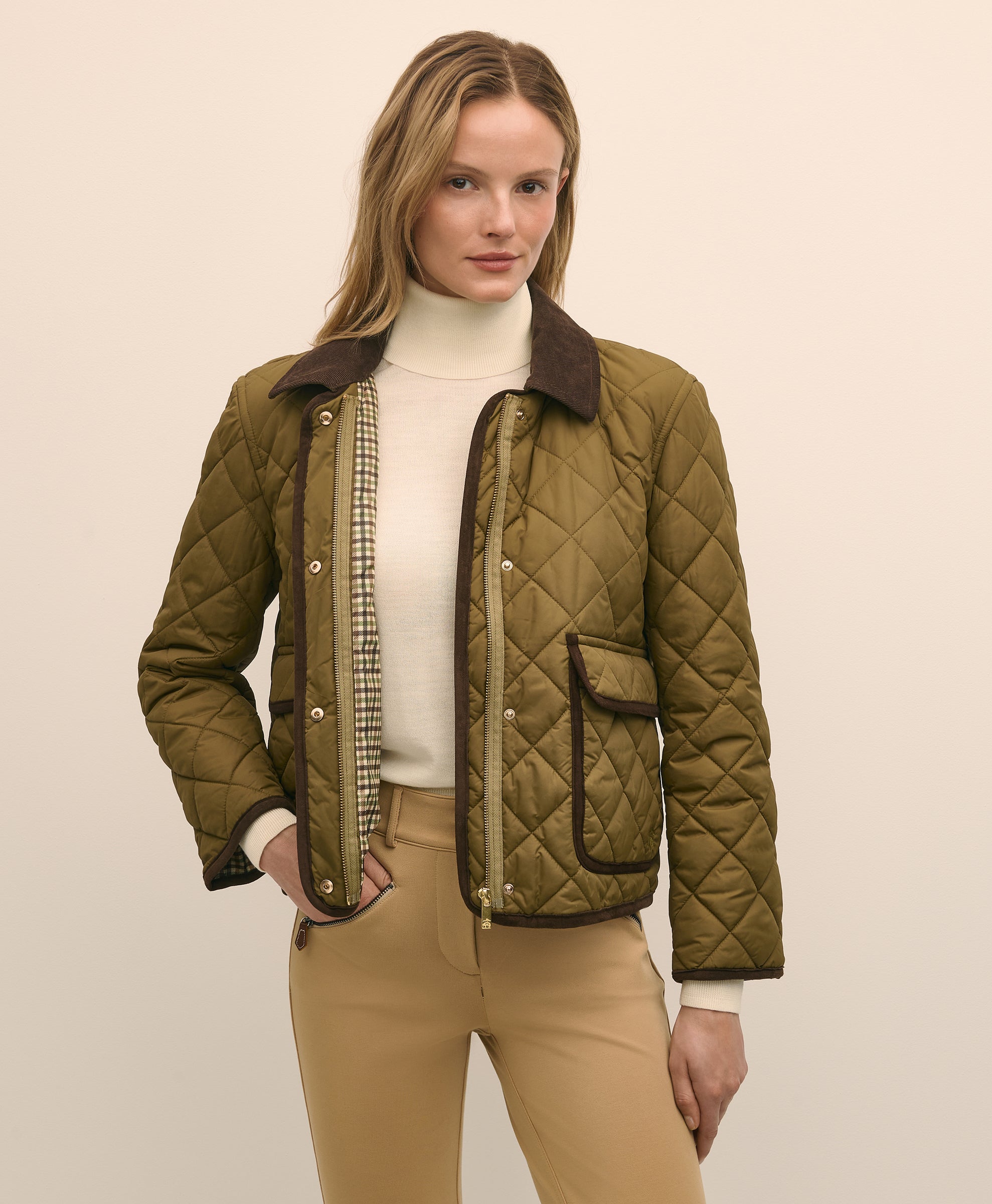 OUT TFFTA NYLN QLTD JKT Military Olive