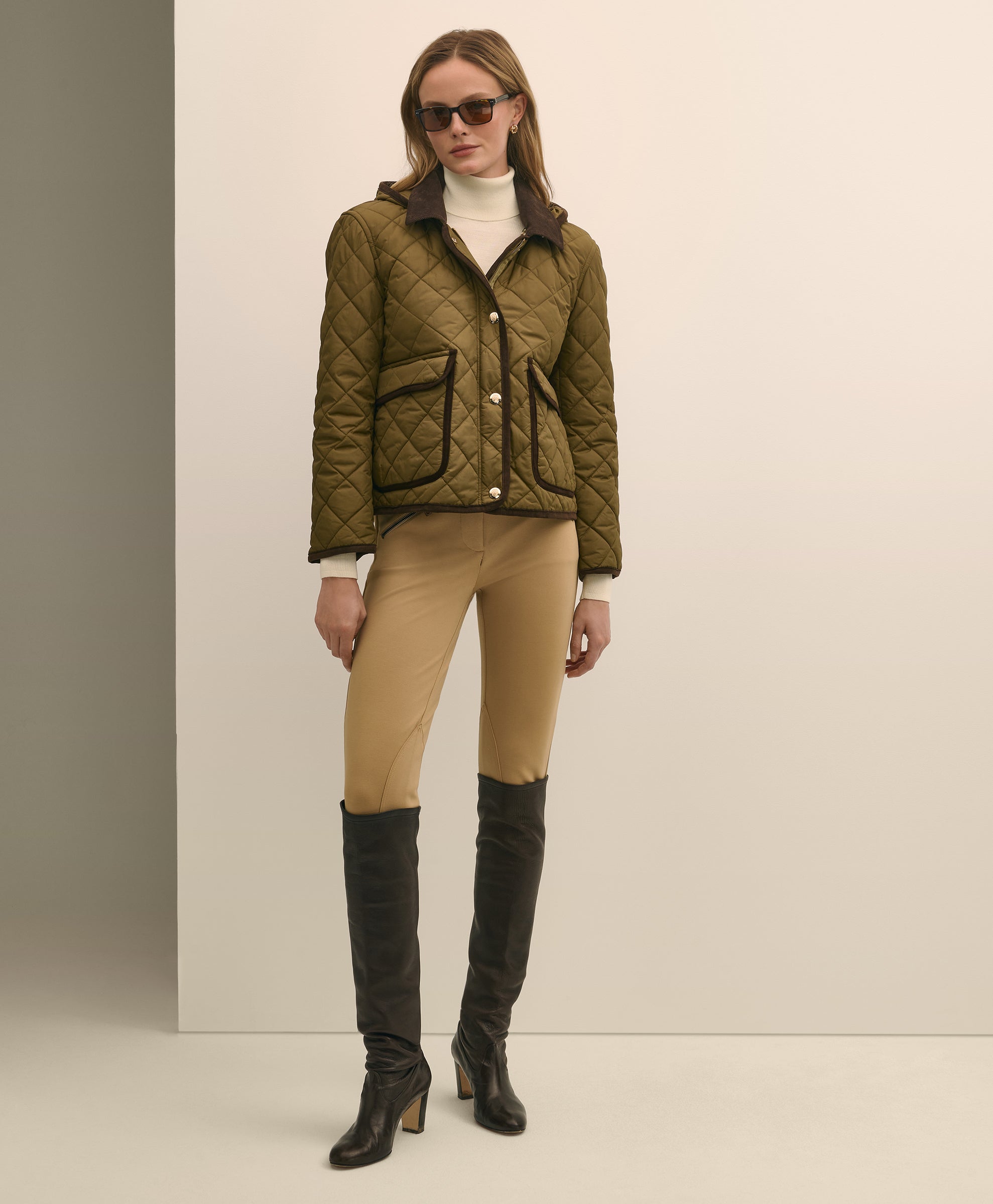 OUT TFFTA NYLN QLTD JKT Military Olive