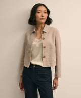 OUT SUEDE JKT Pumice Stone