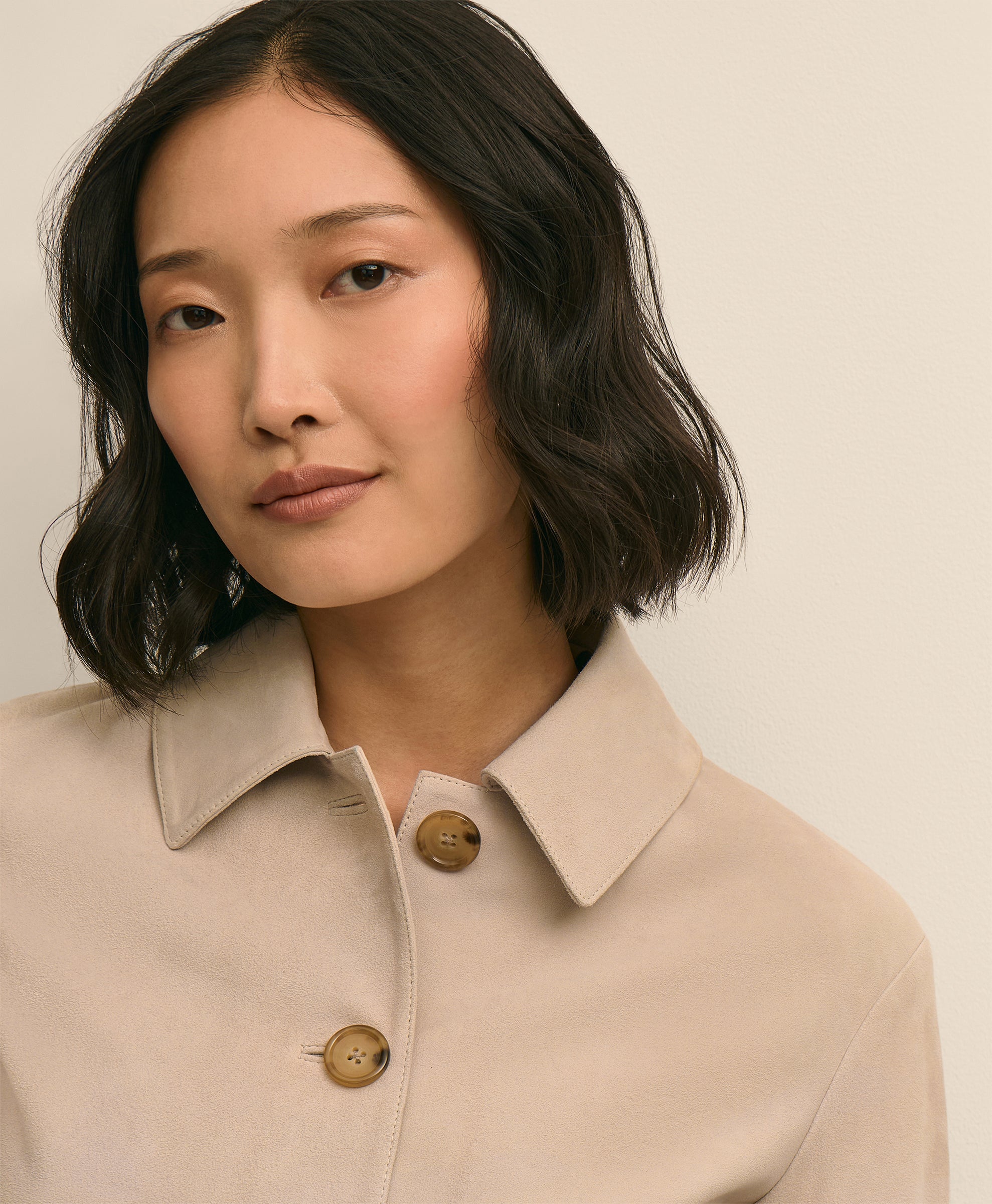 OUT SUEDE JKT Pumice Stone