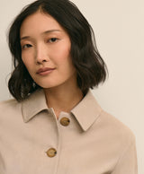 OUT SUEDE JKT Pumice Stone