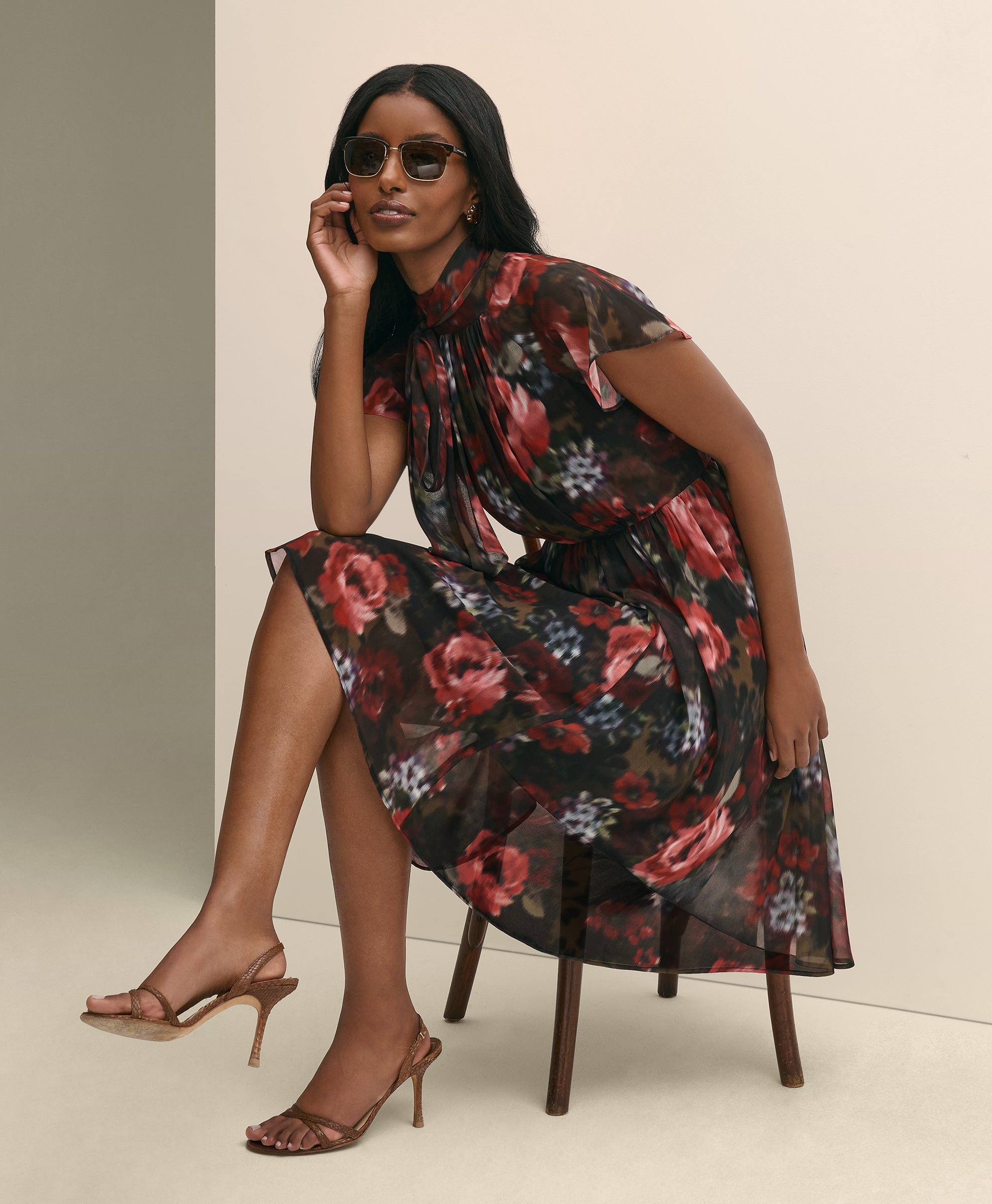 DRS PLY FLRL SS MULTI