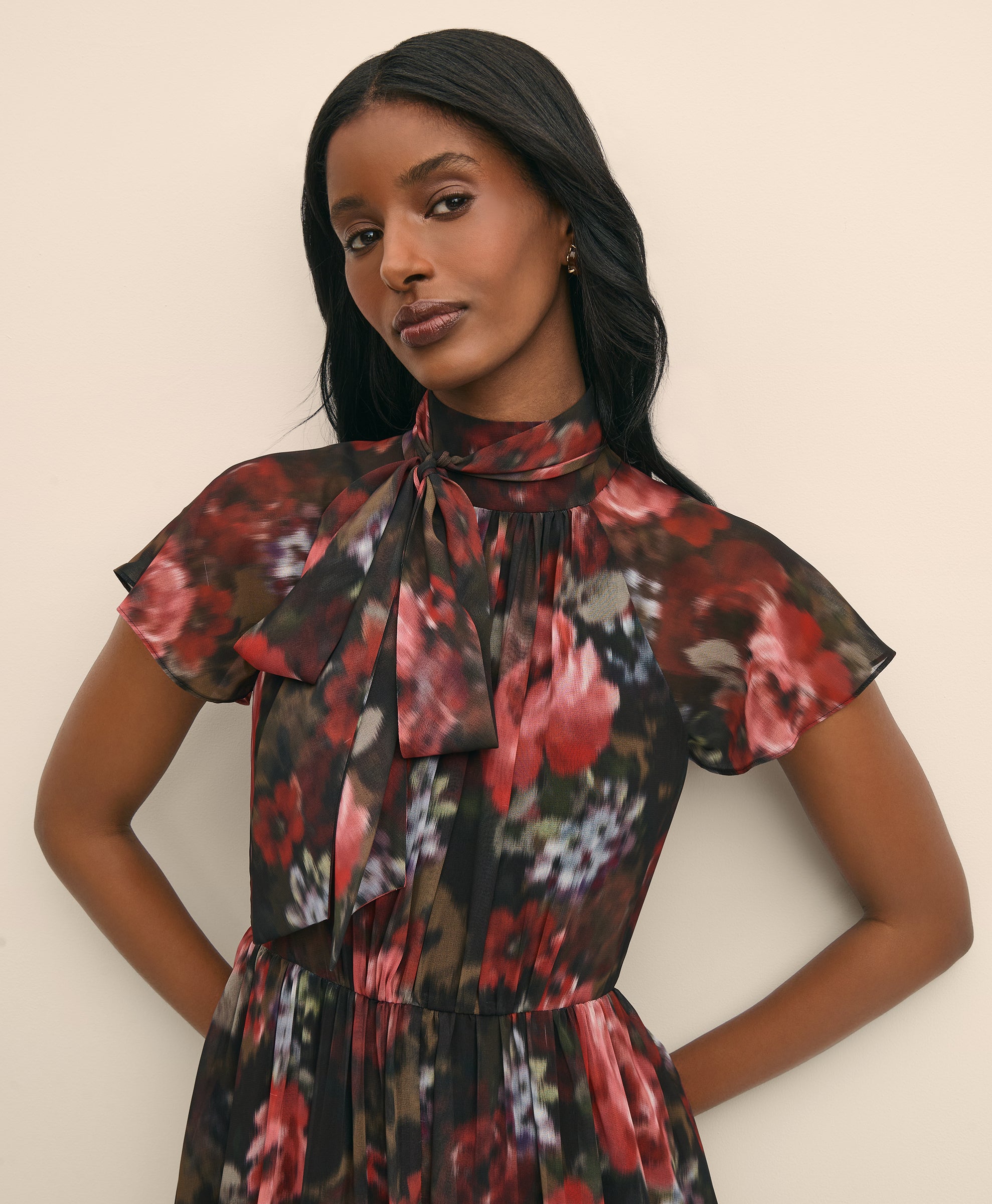 DRS PLY FLRL SS MULTI