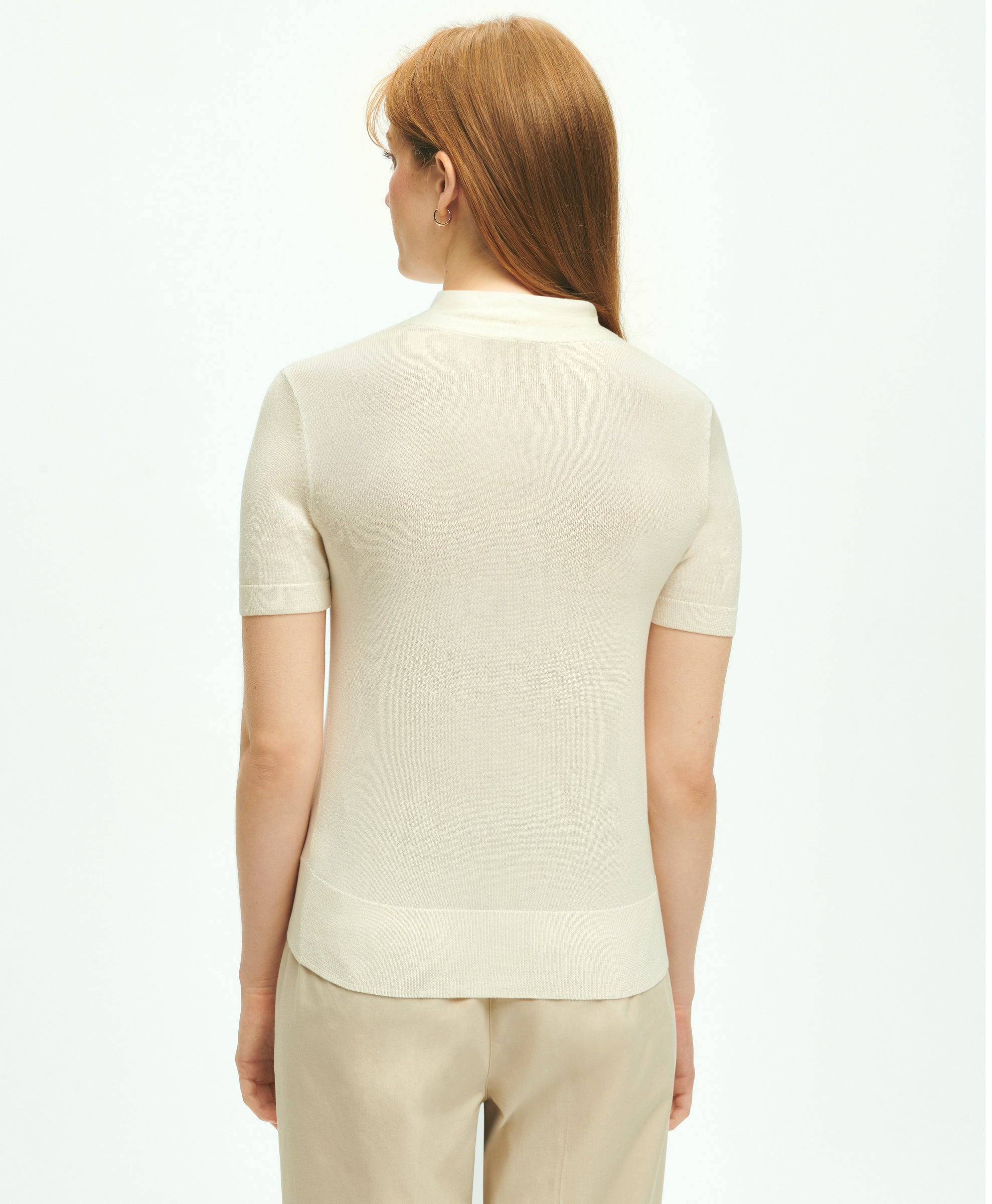 SWT SLK BLND SS SHWL White