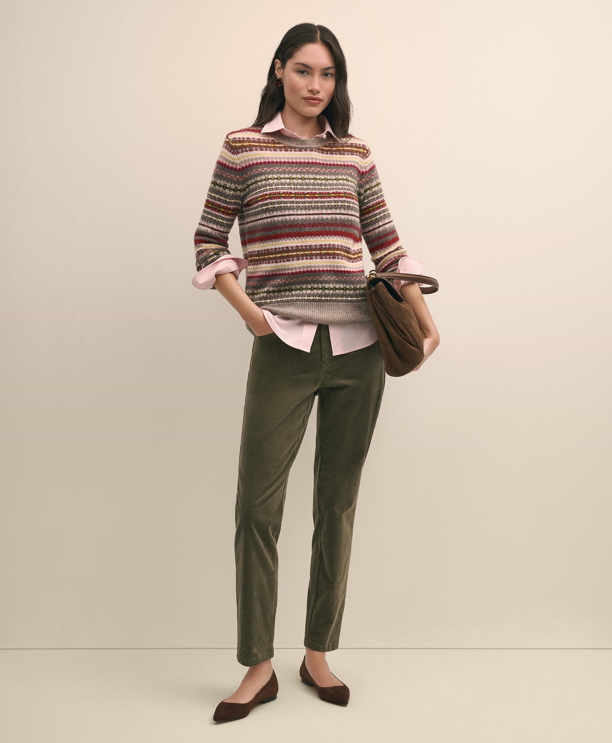 SWT LMBSWL FRSL CRW Fairisle multil