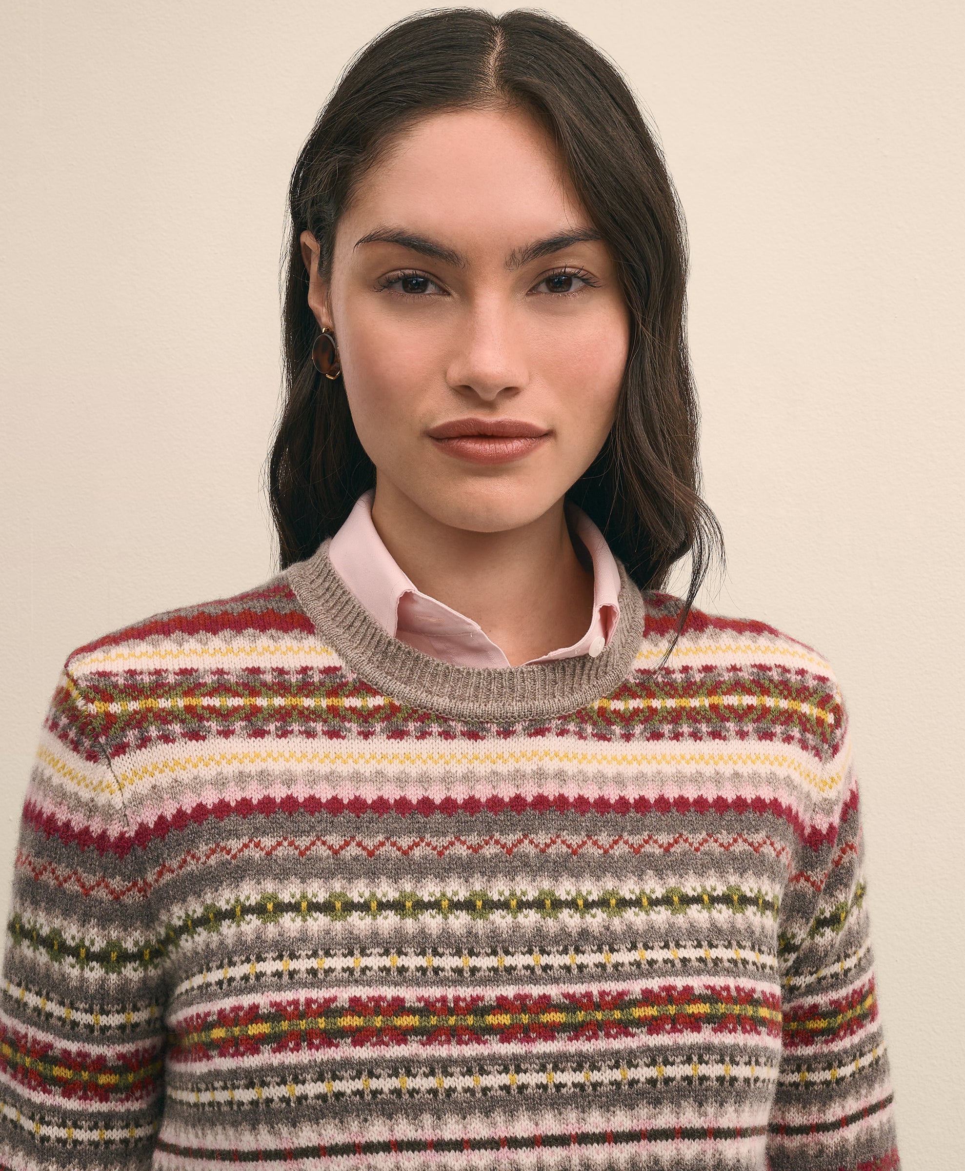 SWT LMBSWL FRSL CRW Fairisle multil