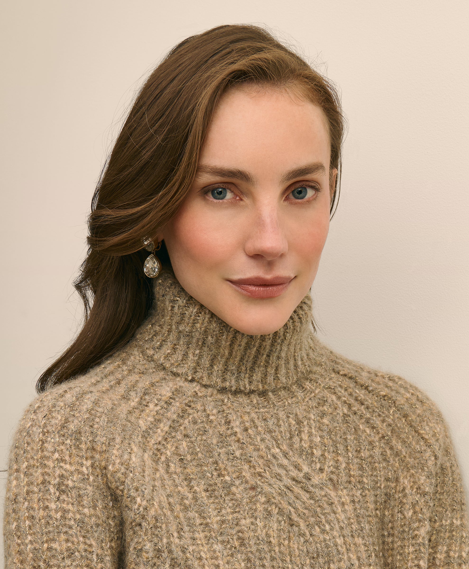 SWT ALPACA MRNO BLND TRTLNCK Gold NEUTRA